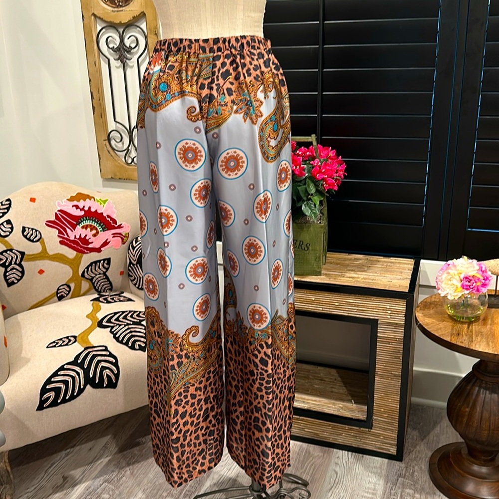 Lulu’s silky trousers